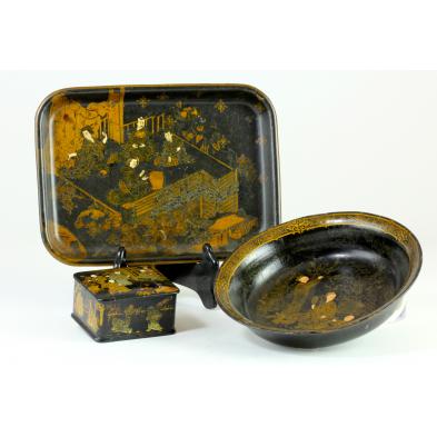 antique-japanese-lacquered-objects