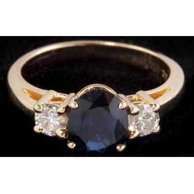 sapphire-and-diamond-ring