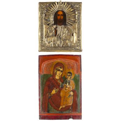 two-antique-icons