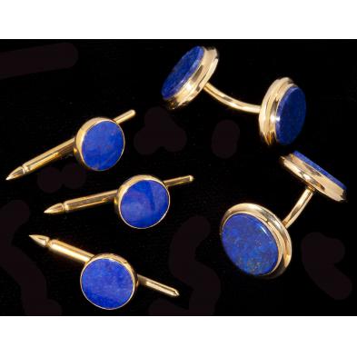 assembled-gold-and-lapis-dress-set