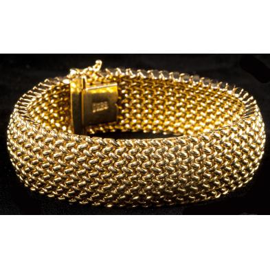 gold-mesh-bracelet-unoaerre