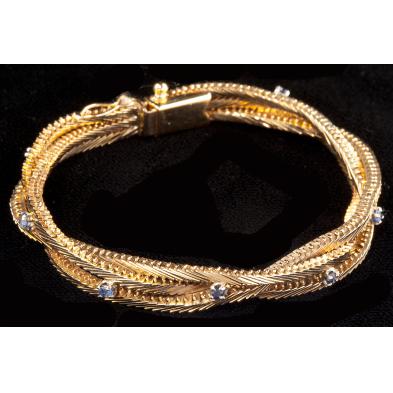 gold-and-sapphire-bracelet