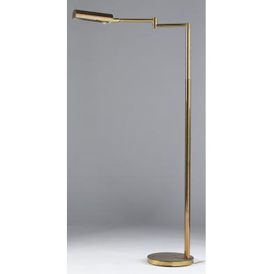 koch-lowy-brass-swing-arm-floor-lamp