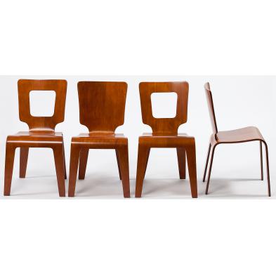 four-thaden-and-jordan-bentwood-dining-chairs