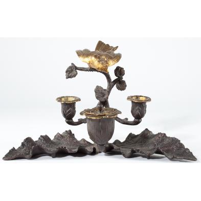 antique-bronze-naturalistic-ink-well