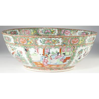 rare-large-chinese-rose-medallion-punch-bowl