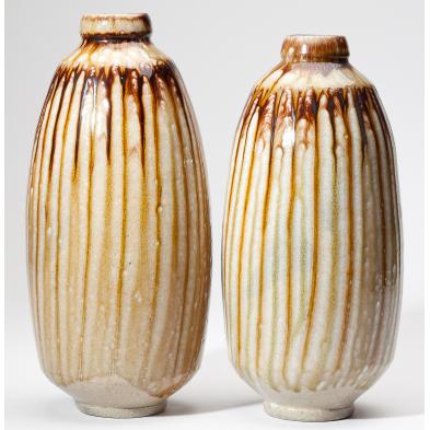 nc-pottery-pair-contemporary-vases-daniel-johnsto