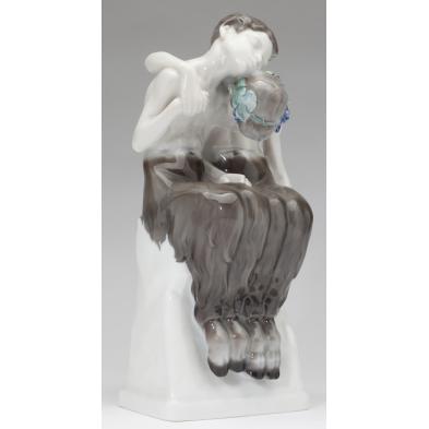 rosenthal-sleeping-fauns-porcelain-figure