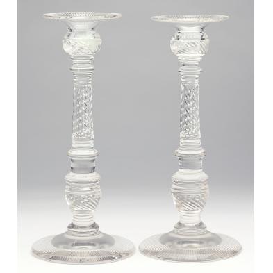 pair-of-bold-cut-glass-candlesticks