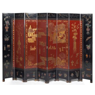 eight-panel-red-lacquered-chinese-style-screen