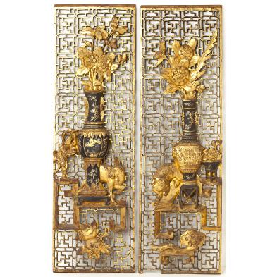 two-chinese-carved-and-gilded-wall-panels