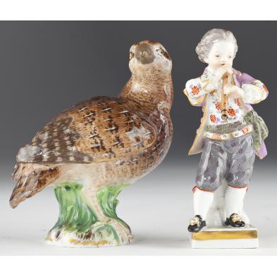 two-meissen-figures