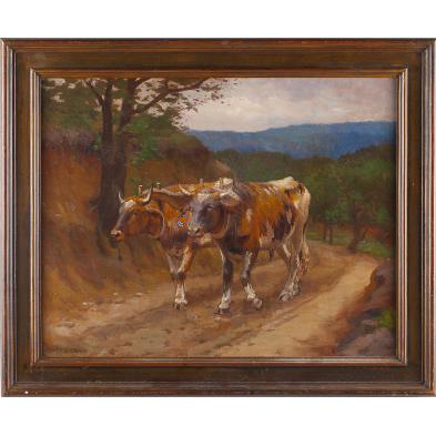 thomas-bigelow-craig-pa-1849-1924-oxen