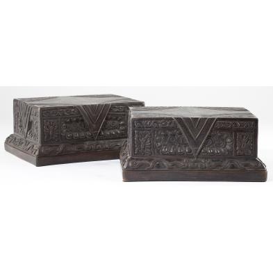 pair-of-asian-bronze-plinths