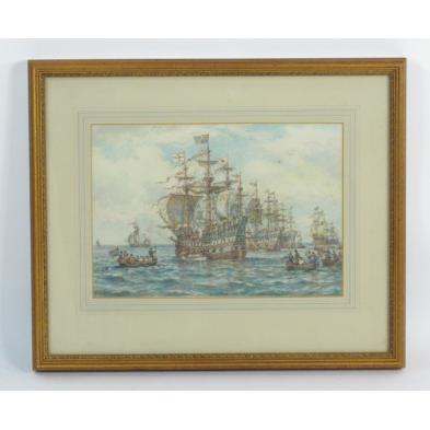 b-f-gribble-br-1872-1962-marine-painting