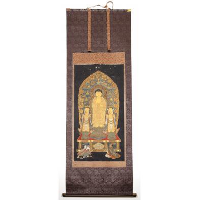 chinese-buddhist-scroll-painting