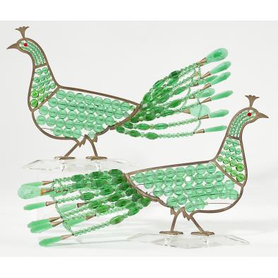 pair-of-art-deco-peacock-sculptures