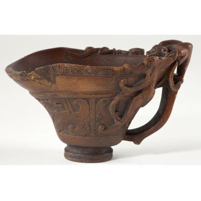 chinese-rhinoceros-horn-chilong-libation-cup