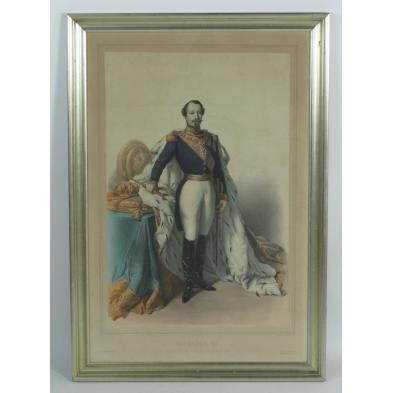 napoleon-iii-lithograph-by-franz-winterhalter