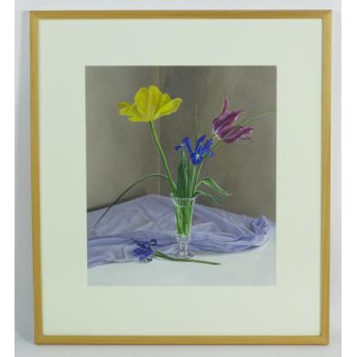 rebecca-fagg-nc-two-tulips-and-two-irises