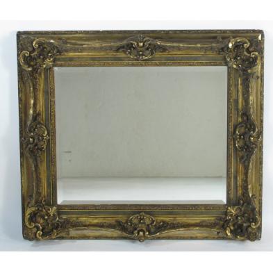 gilt-framed-wall-mirror