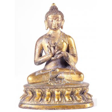 siamese-gilt-bronze-buddha