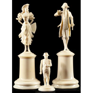 three-carved-ivory-figures
