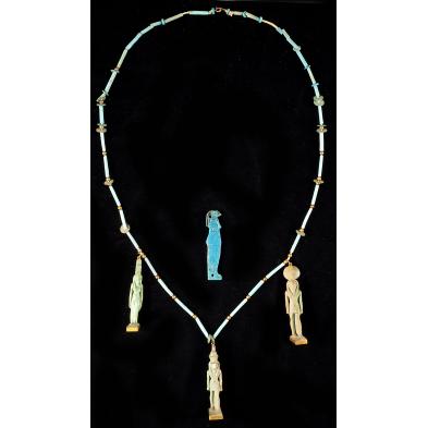 egyptian-necklace-and-amulet