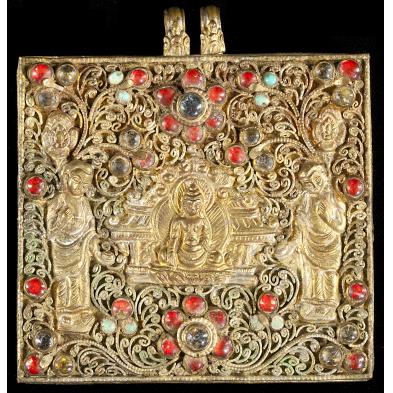 indonesian-jeweled-silver-gilt-box