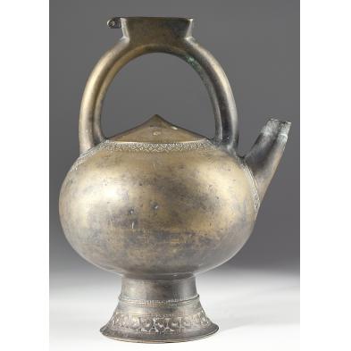 antique-egyptian-bronze-wine-vessel