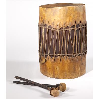 african-wood-drum
