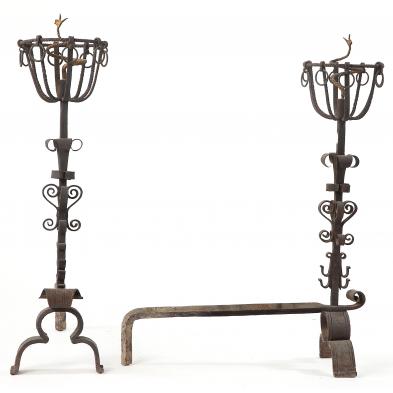 pair-of-victorian-andirons