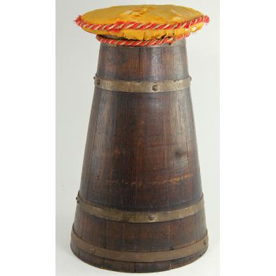 barrel-seat-made-from-butter-churn