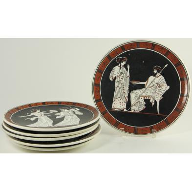 six-companion-greek-plates