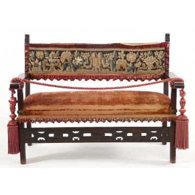 italian-renaissance-settee