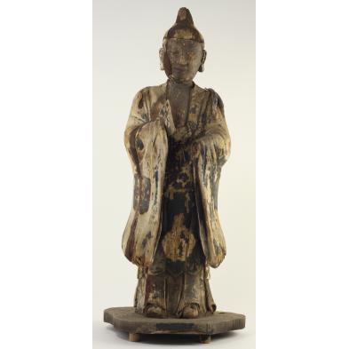 chinese-carved-wood-buddha