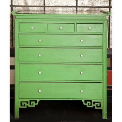 painted-chinese-style-tall-chest-of-drawers
