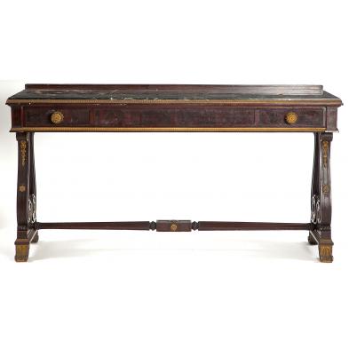 french-empire-style-marble-top-bureau-plat