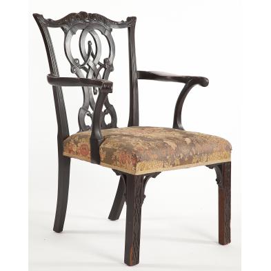 chippendale-style-mahogany-arm-chair
