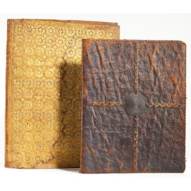 two-leather-ledger-covers