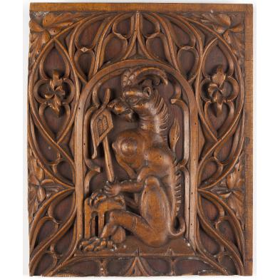 antique-carved-wood-panel