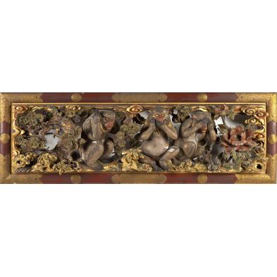 japanese-carved-wood-three-monkeys-plaque