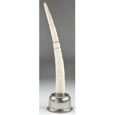 carved-ivory-totem-tusk