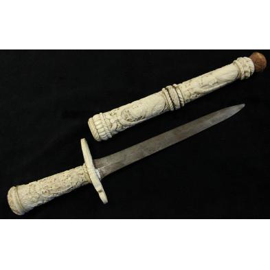 antique-german-bone-dagger