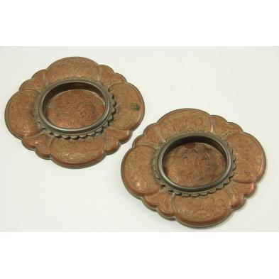 pair-of-chinese-etched-copper-low-dishes