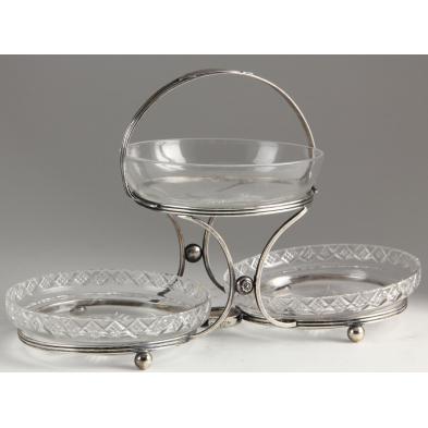 sterling-silver-triple-hors-d-oeuvre-server