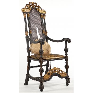 english-carved-arm-chair