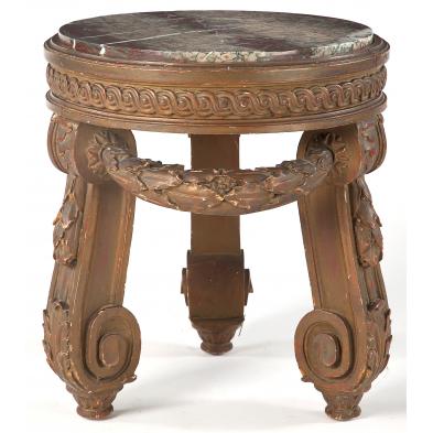 italian-round-low-table-with-marble-top