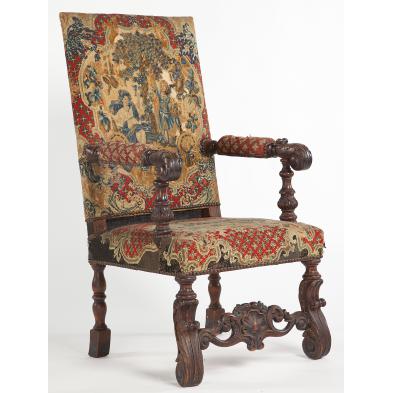 james-ii-style-open-armchair