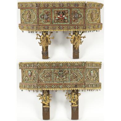 pair-of-nepalese-jeweled-wall-brackets